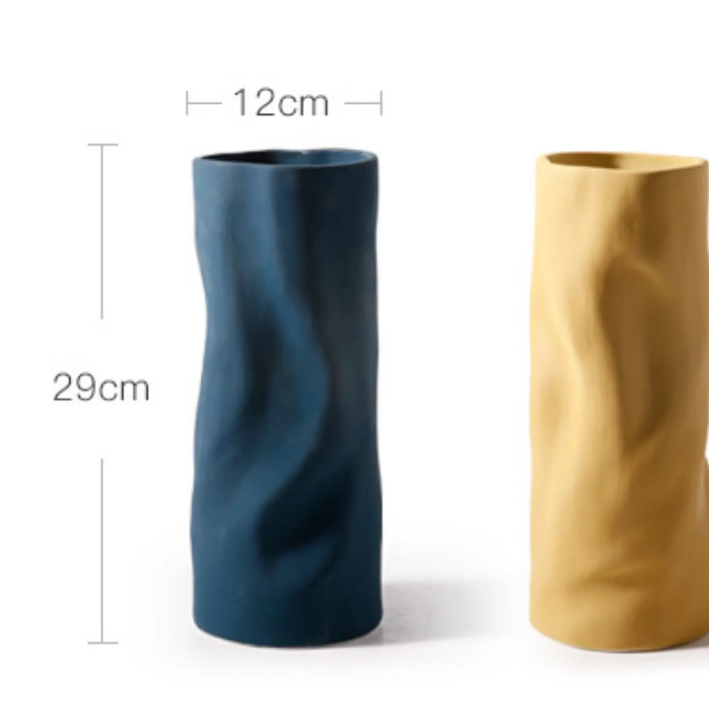 Nordic style Ceramics vase- Simple and elegant colorful vase