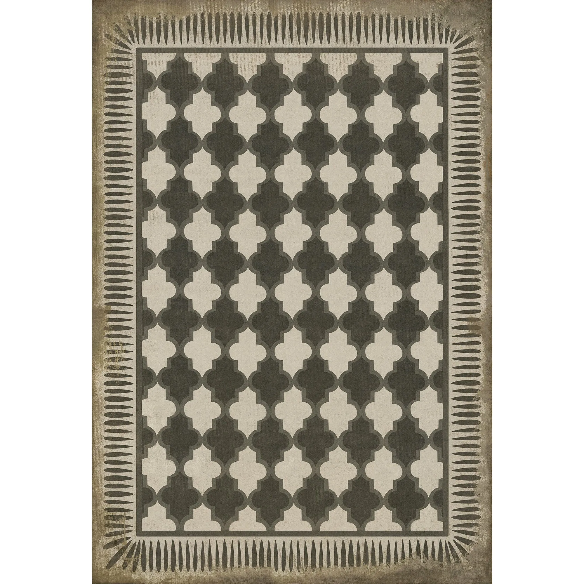 Pattern 10 Open Sesame Vinyl Floor Cloth