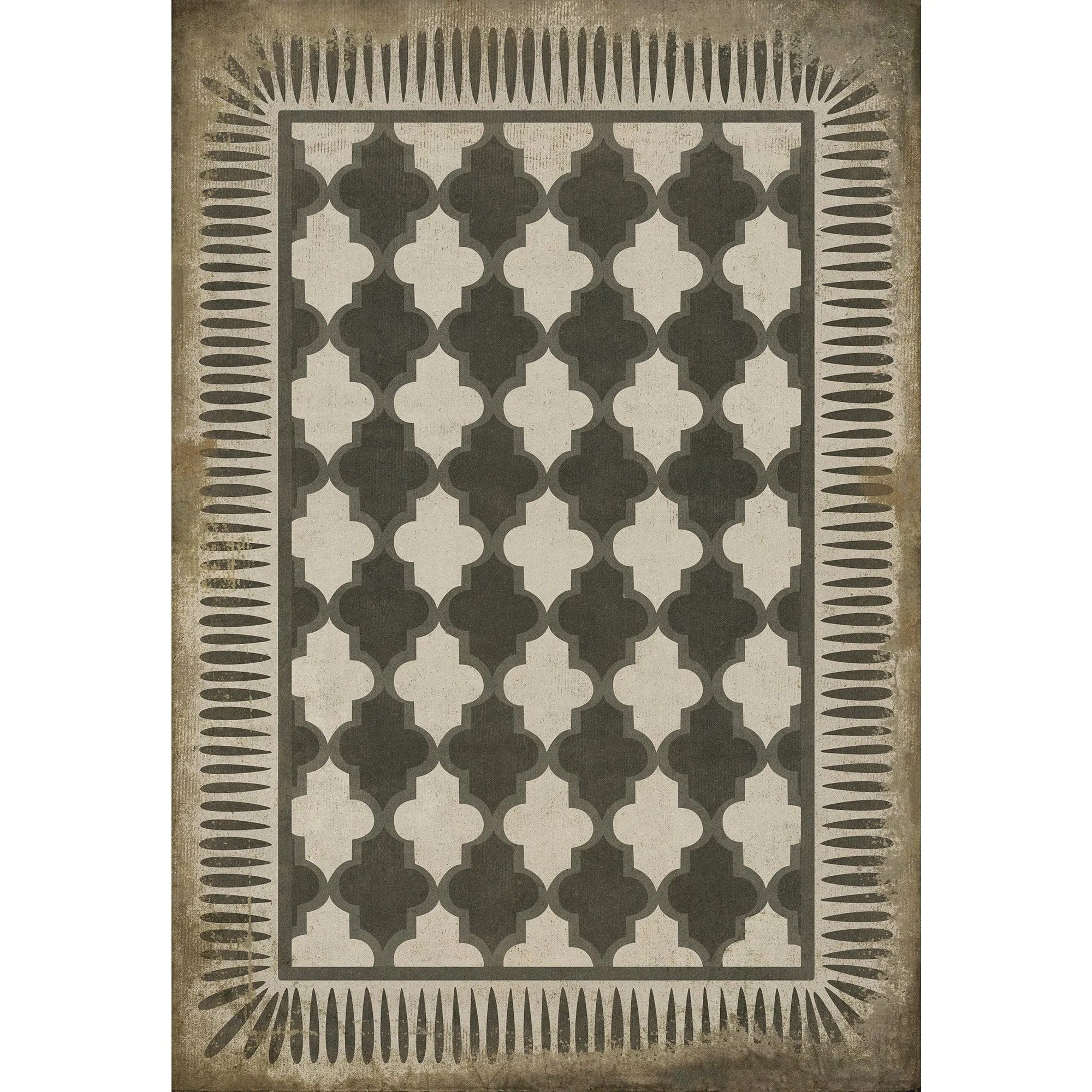 Pattern 10 Open Sesame Vinyl Floor Cloth