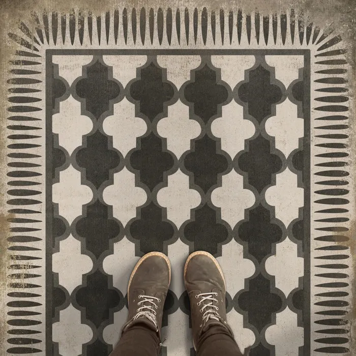 Pattern 10 Open Sesame Vinyl Floor Cloth