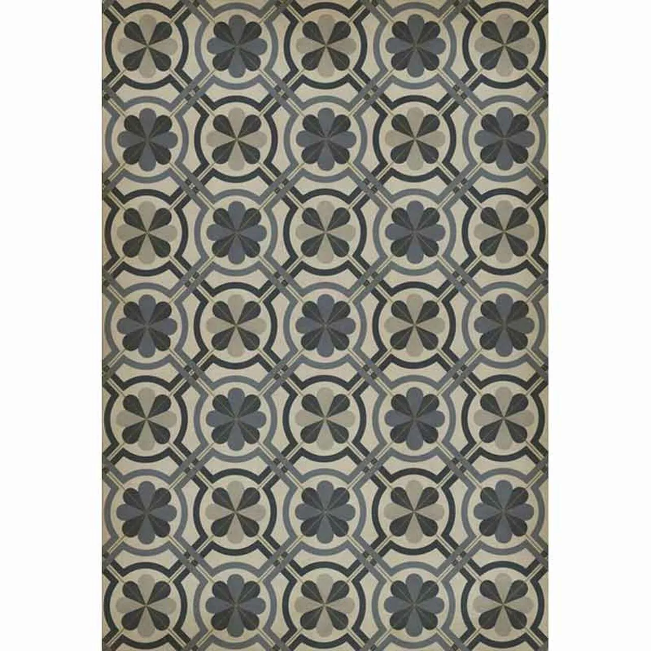 Pattern 19 Madame Curie Vinyl Floor Cloth