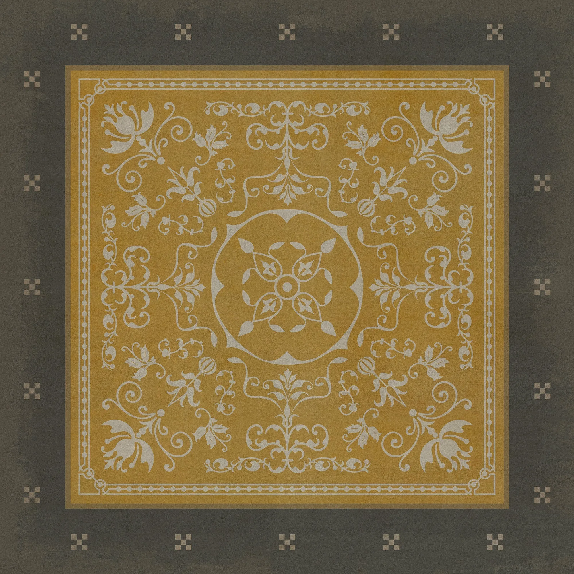 Pattern 22 Alexander Vinyl Floor Cloth