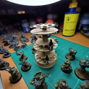 Rotating Paint Rack - For 22ml Pro Acryl Paints