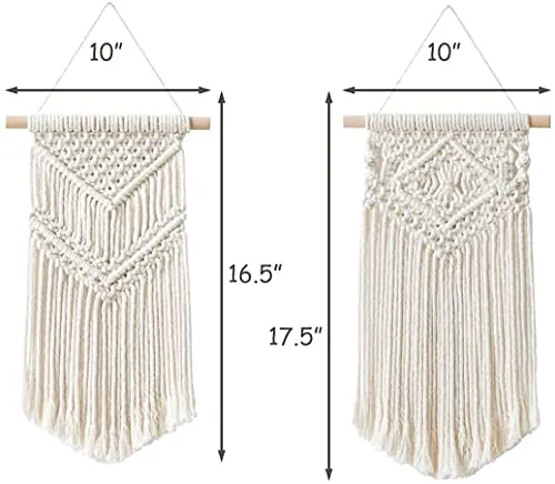 SATYAM KRAFT 1 Pcs Handmade Cotton Dori Dream Catcher Wall Hanging with LED Light Home Decor, Accessories for Good Luck for Positive for Balcony, Gift, Car, Wind Chimes, Room,Cafe(Random Design)