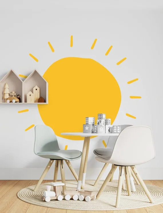 Sun Wall Decal