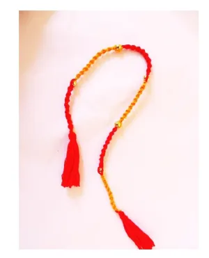 Sunset Macrame Rakhi