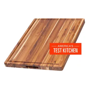 Teakhaus 108 Professional Cutting Board w/ Juice Canal
