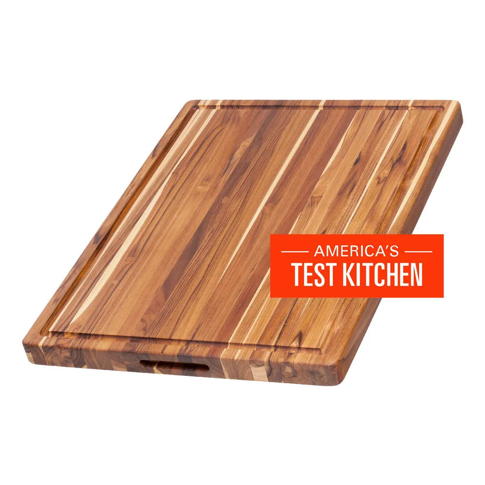 Teakhaus 108 Professional Cutting Board w/ Juice Canal