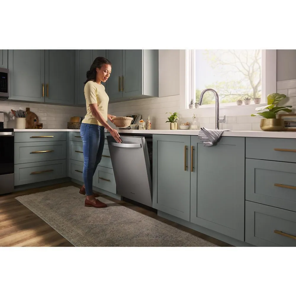 Whirlpool WDP730HAMZ Quiet Dishwasher with 3rd Rack and Pocket Handle