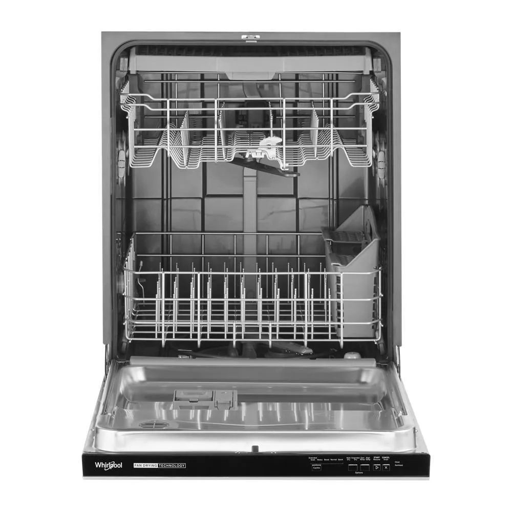 Whirlpool WDP730HAMZ Quiet Dishwasher with 3rd Rack and Pocket Handle